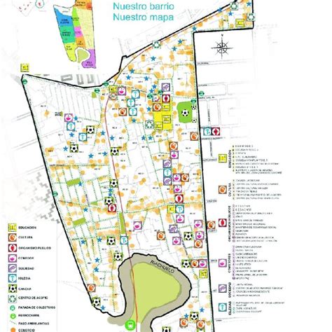 Mapa Participativo De La Villa 21 24 De Barracas Fuente Defensoría Download Scientific