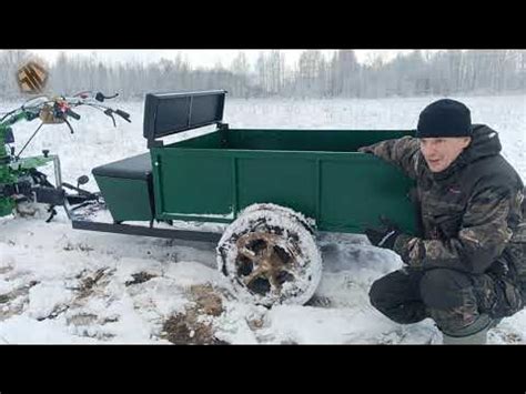 Прицеп к мотоблоку своими руками (2) - YouTube