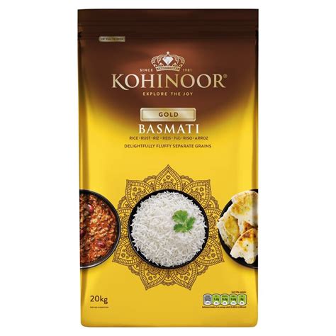 Kohinoor Gold Basmati Rice 20kg Tesco Groceries