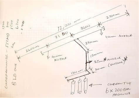 Residential Gas Piping Diagram