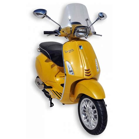 Pare Brise Scooter Ermax Mini Sportivo Cm Pour Vespa Et Ei