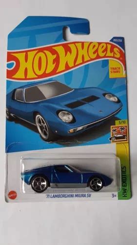 Hot Wheels 71 Lamborghini Miura Sv Deportivo De Colección Mercadolibre