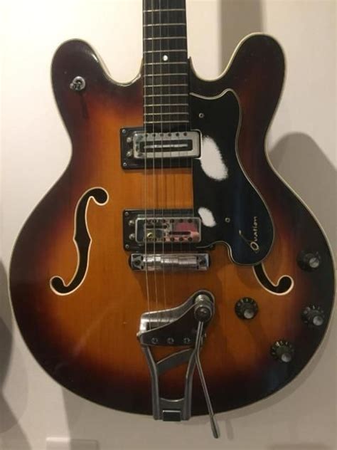 Very Quirky Guitar From The Late 60s These Were In Ovations First