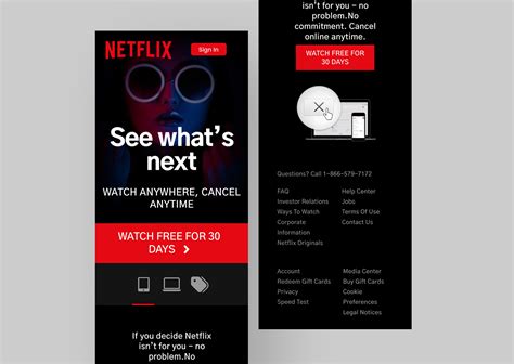 A Responsive Netflix Landing Page Clone UI Design On Behance