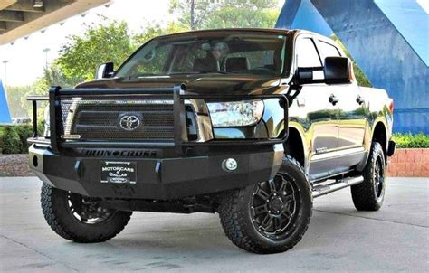 2013 TOYOTA TUNDRA TSS OFFROAD 4X4 SR5 LEATHER LIFT KIT IRON CROSS BUMPERS