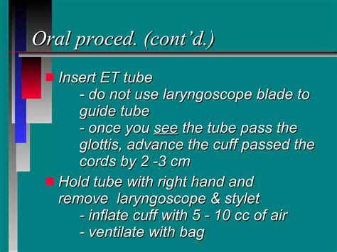 Endotracheal Intubation Extubation Ppt