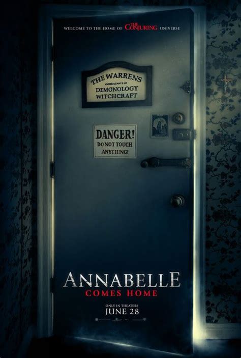 Cartaz oficial de Annabelle 3 De Volta Para Casa é divulgado