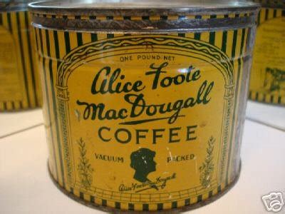 Alice Foote Macdougall Lb Key Wind Coffee Tin Can