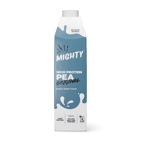 MIGHTY PEA MILK ORIGINAL PLANT BASED MILK 1L High In Protein Lazada PH