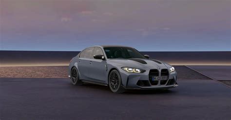 2023 BMW M3 CS Sapphire Black And Brooklyn Grey Revealed In Configurator