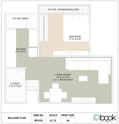 [10000ダウンロード済み√] Flat 1 Bhk Design Plan 658736 1 Bhk Flat Design Plans