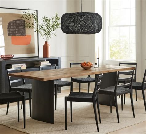 17 Mid Century Modern Dining Tables that are Timeless - Happily Inspired