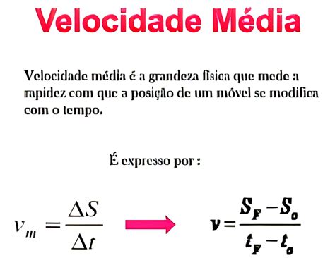 Mapa Mental Sobre Velocidade Média - FDPLEARN