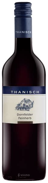 Weingut Thanisch Dornfelder Feinherb Vivino US