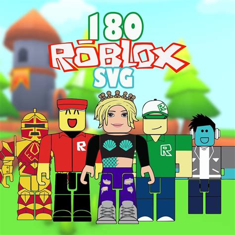 Roblox Svg Bundle Roblox Font Gaming Svg Files For Cricut Roblox Png Clipart Svg Instant