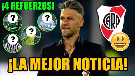 La Mejor Noticia En River Los Refuerzos Que El Hincha Necesitaba