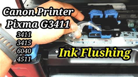 How To Fix Canon Printer Problem Solve Canon Printer Ink Flushing