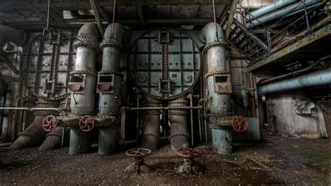 Cityscapes Europe Machinery Abandoned Factory Wallpaper Inspiration