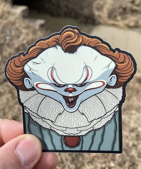 Here Is A Pennywise Sticker That I Designed Im Planning On Doing A