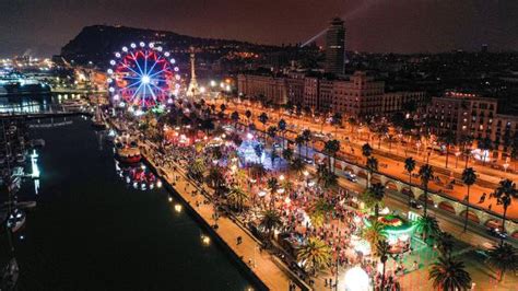 Navidad En El Puerto De Barcelona 2024 La Noria La Pista De Hielo Y