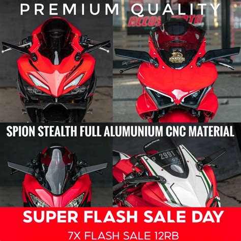 Jual Spion Stealth Spion Winglet HONDA CBR 150 CBR250RR GSX150 GSX 150R