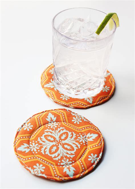 How To Make Fabric Coasters Three Cute Styles Positively Splendid