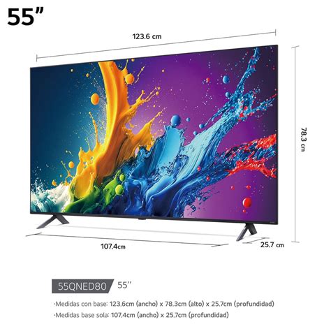 Ripley TELEVISOR LG QNED 4K 55 SMART TV CON THINQ AI 55QNED80TSA 2024