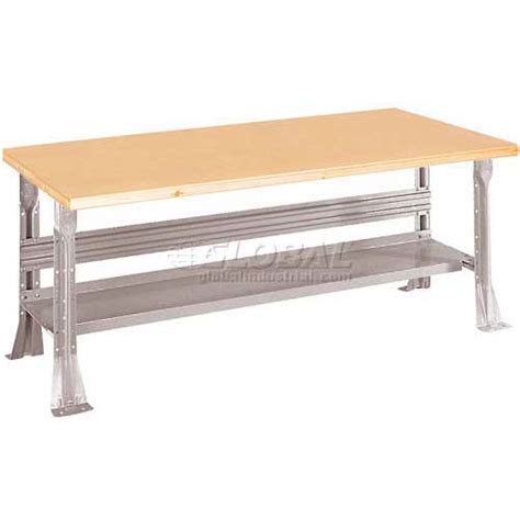 Equipto C Channel Fixed Height Workbench Shop Top Square Edge 60w X