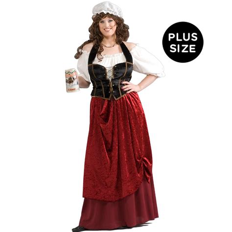 Tavern Wench Adult Plus Costume