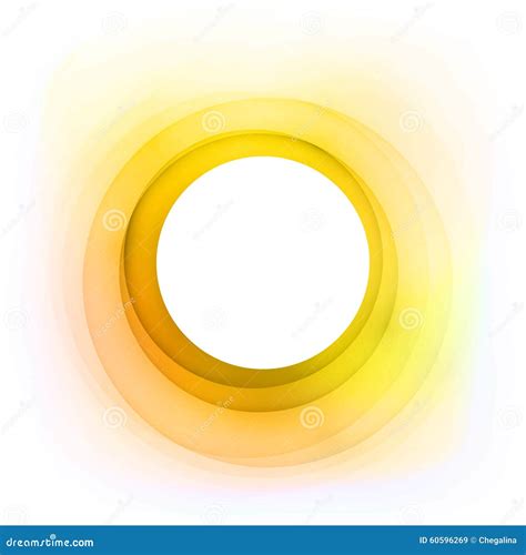 Vector Abstract Golden Circle Stock Vector Image 60596269