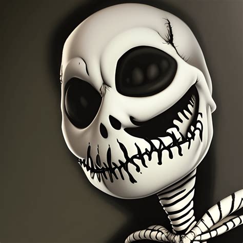Jack Skellington Hyper Realistic Graphic · Creative Fabrica