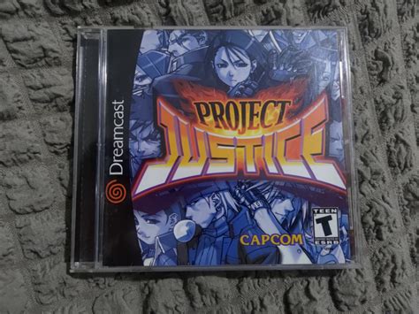 Capcom Project Justice Sega Dreamcast Game Video Gaming Video Games