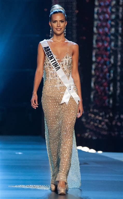 Miss Argentina From Miss Universe 2018 Evening Gown Competition E News