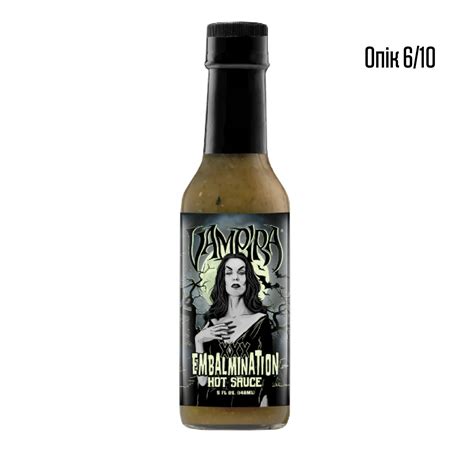 Гострий соус Hellfire Hot Sauce Vampira XXX Embalmination Verde HotSauce in ua
