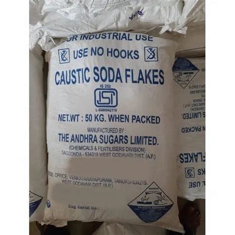 Caustic Soda Flakes 50 Kg Bag 1310 73 2 At Best Price In Vijayawada Id 23642007048