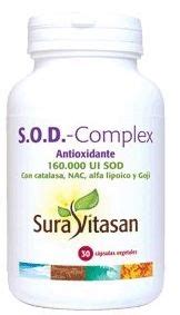 Sura Vitasan Sod Complex 30 cápsulas