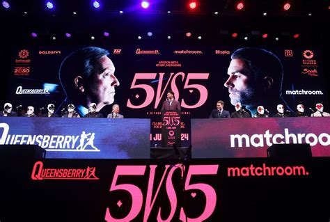 Queensbury Vs Matchroom 5v5 Fight Card Start Time And Scoring