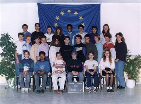 Photo De Classe Eme De Coll Ge Robert Buron Copains D Avant