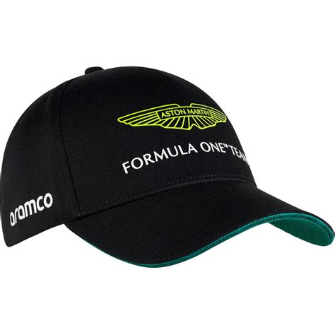 Czapka Aston Martin F1 Team 2023 Black Czarny OUTLET KATEGORIE