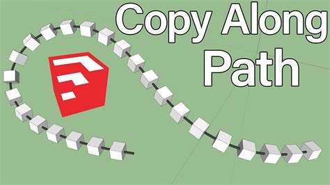 Array Along Path In Sketchup Jhs Powerbar Youtube