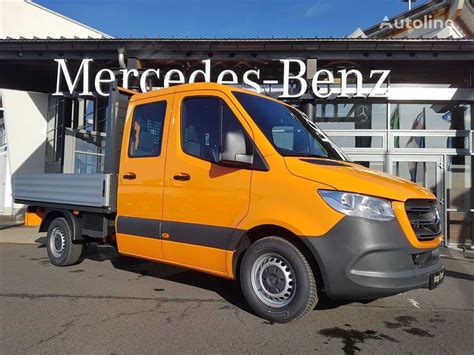 Mercedes Benz Sprinter 317 CDI DoKa 3665 Klima Stdheiz MBUX Pritsche LKW