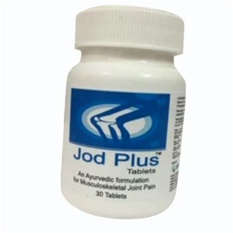 30 Tablets Jod Plus Ayurvedic Join Pain Tablet At Rs 237 Bottle