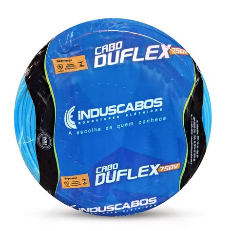 Cabo Flex Vel V Pvc X Mm Azul G Metros Induscabos