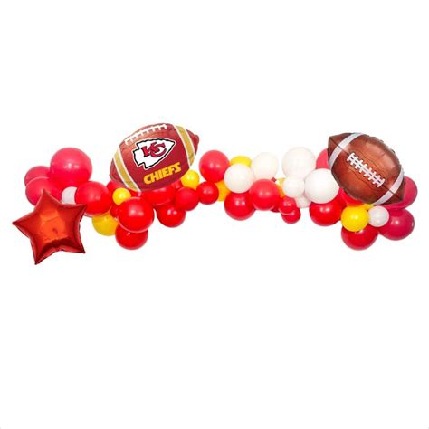 Super Bowl Kansas City Chiefs Balloon Garland L 1 Set/119 - Etsy ...