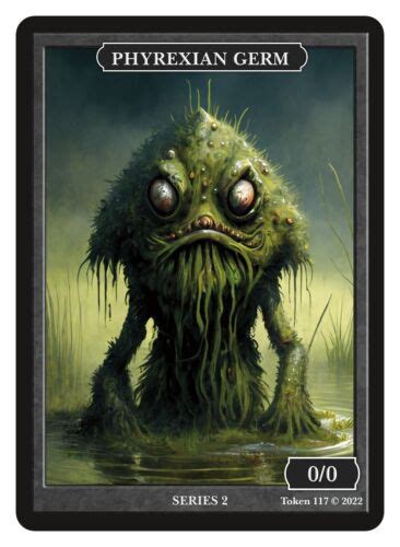 Phyrexian Germ Token Givememana Tokens Series Magic The Gathering Mtg