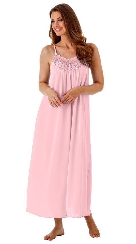 Silk And Lace Nightgowns For Women Plus Size Nighty For Ladies