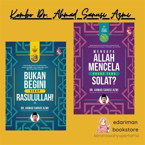 Buku Kombo Dr Ahmad Sanusi Azmi Mengapa Allah Mencela Orang Yang