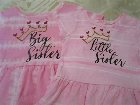 Big Sister Little Sister Crown Svg Digital Download Cut File Etsy