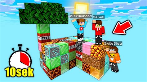 Ca Y Skyblock Zmienia Si Co Sekund W Minecraft Z Smileslow Youtube