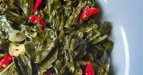 Resep Tumis Daun Singkong Oleh Endah Triana Cookpad
